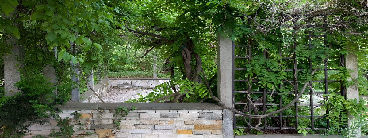 CW7689492: Groene poort naar een verborgen tuin