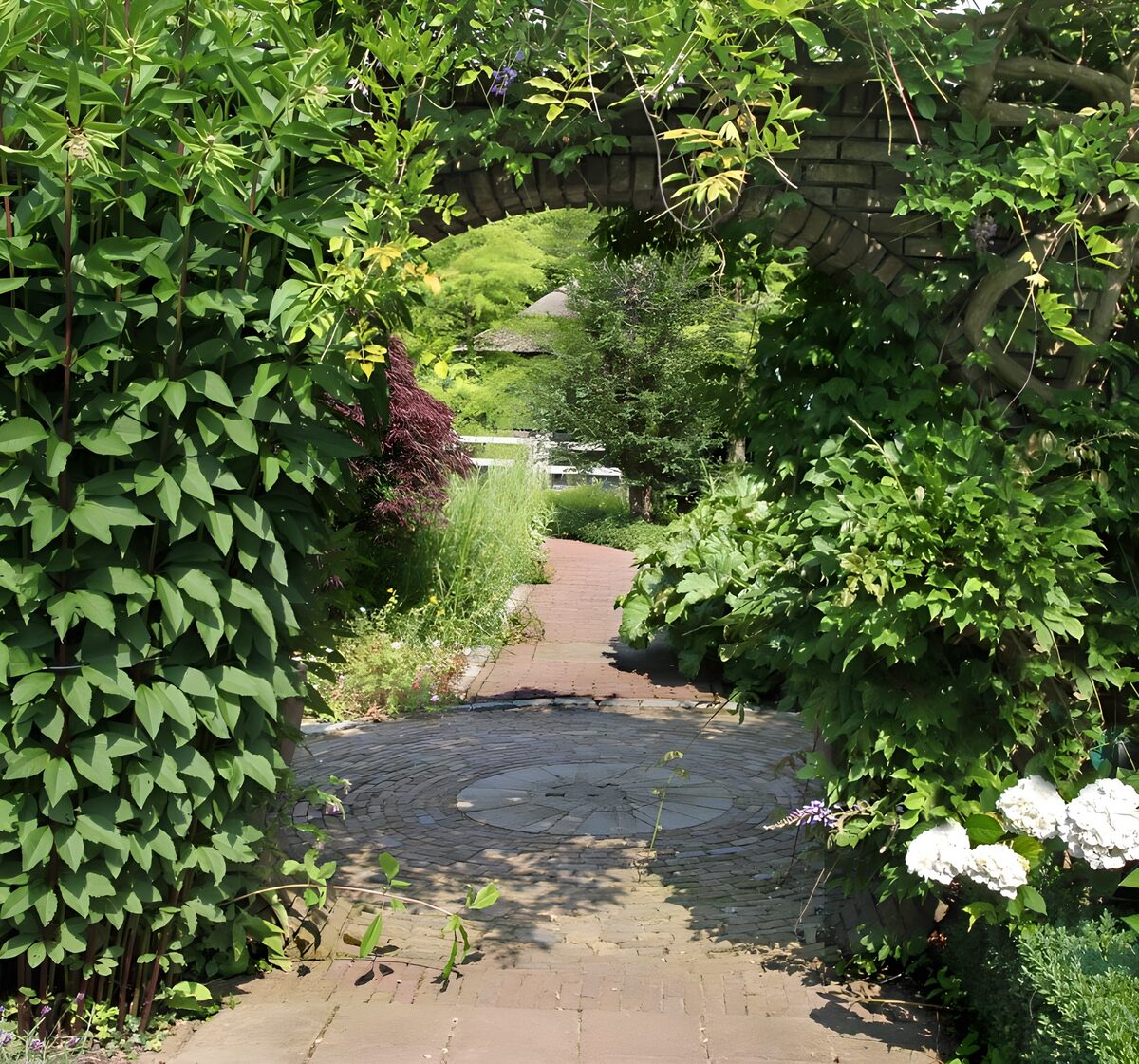 CW2799791: Groene poort naar een serene tuin