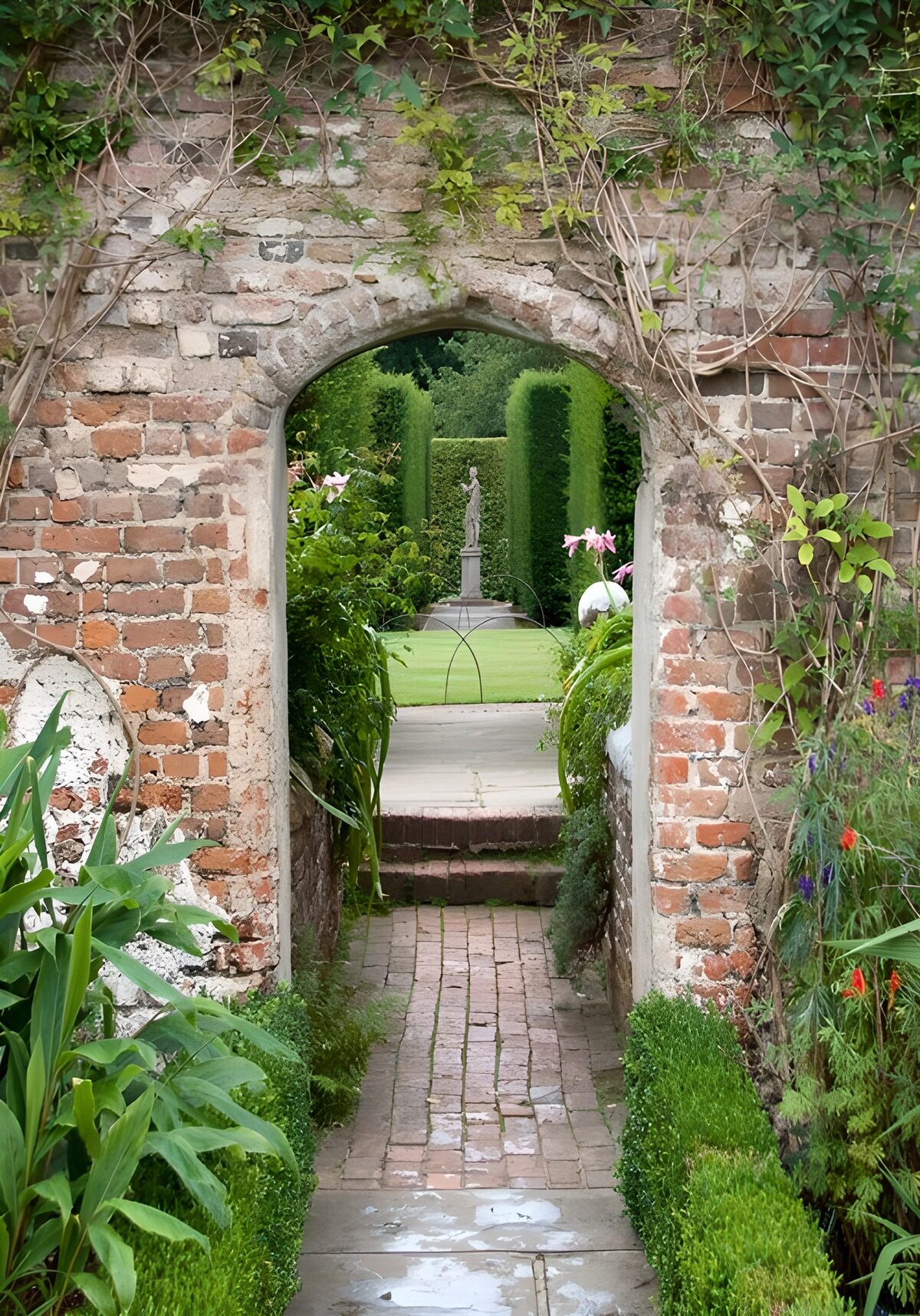 Doorzicht naar de Verborgen Tuin