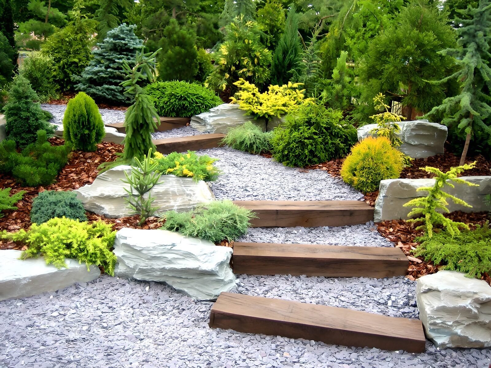 CW8171663: Groene paden in een tuin