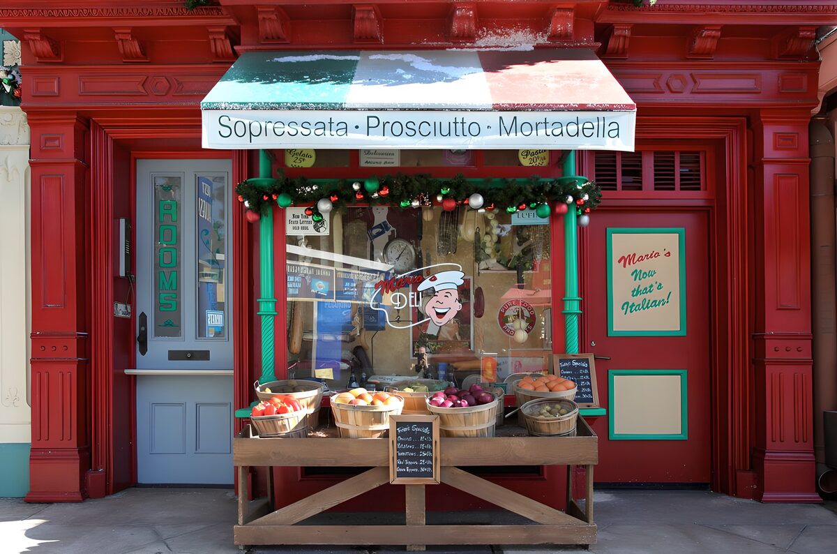 CW7539205: Italiaanse delicatessenwinkel