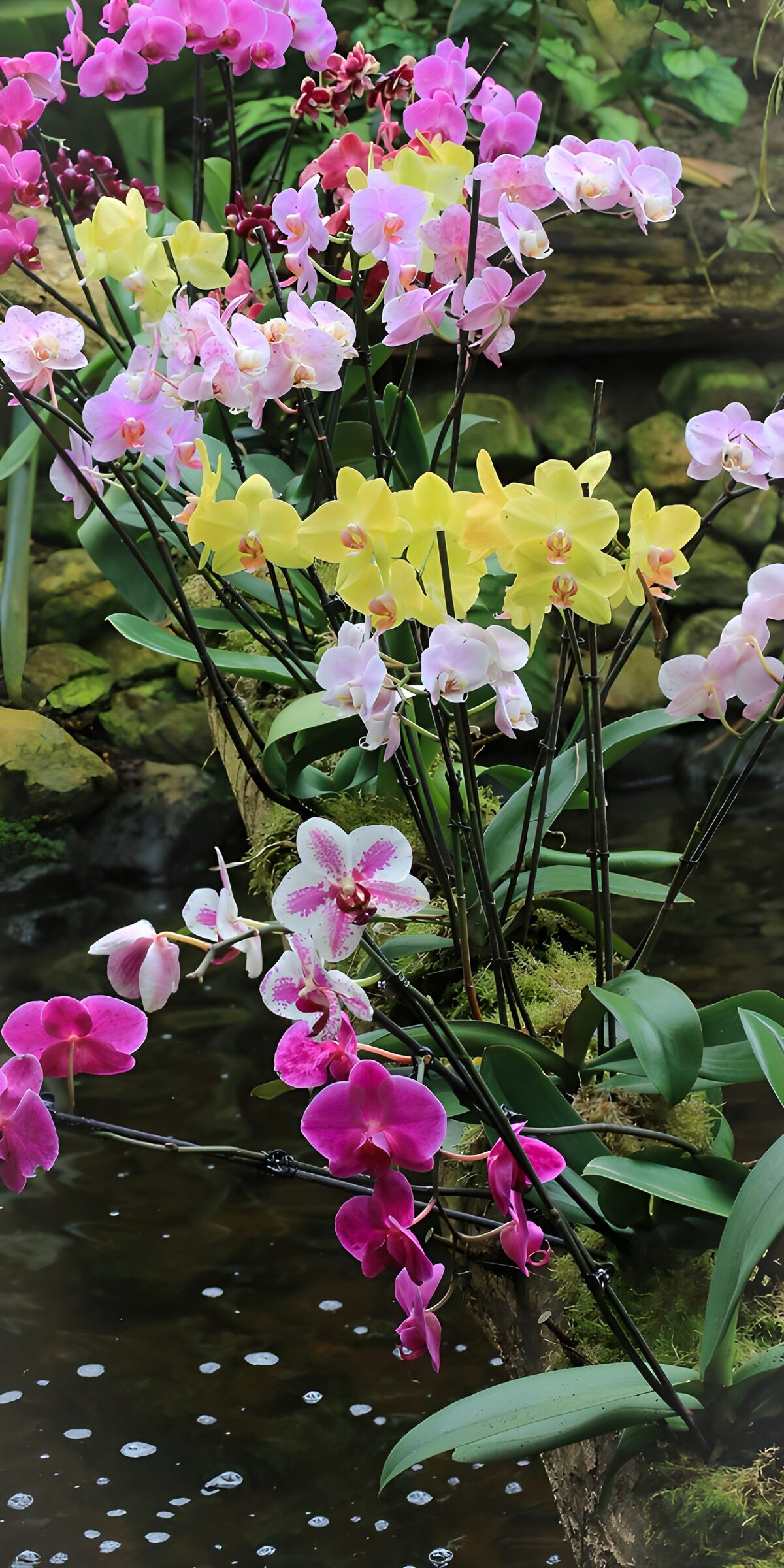 Kleurrijke Orchideeën in de Natuur