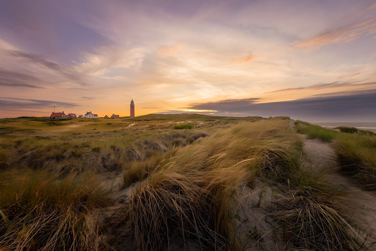 Zonsopgang bij de vuurtoren