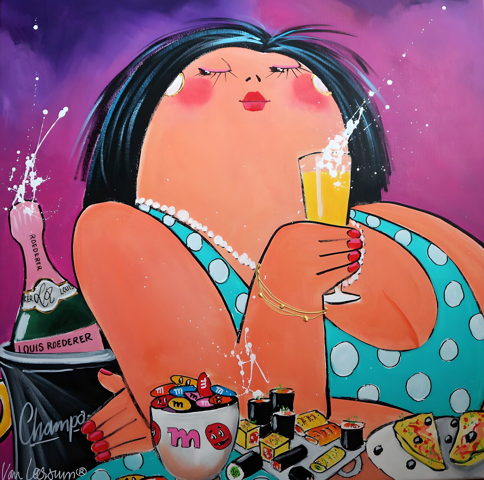 CW8306785: Feestelijke Genietingen met Champagne