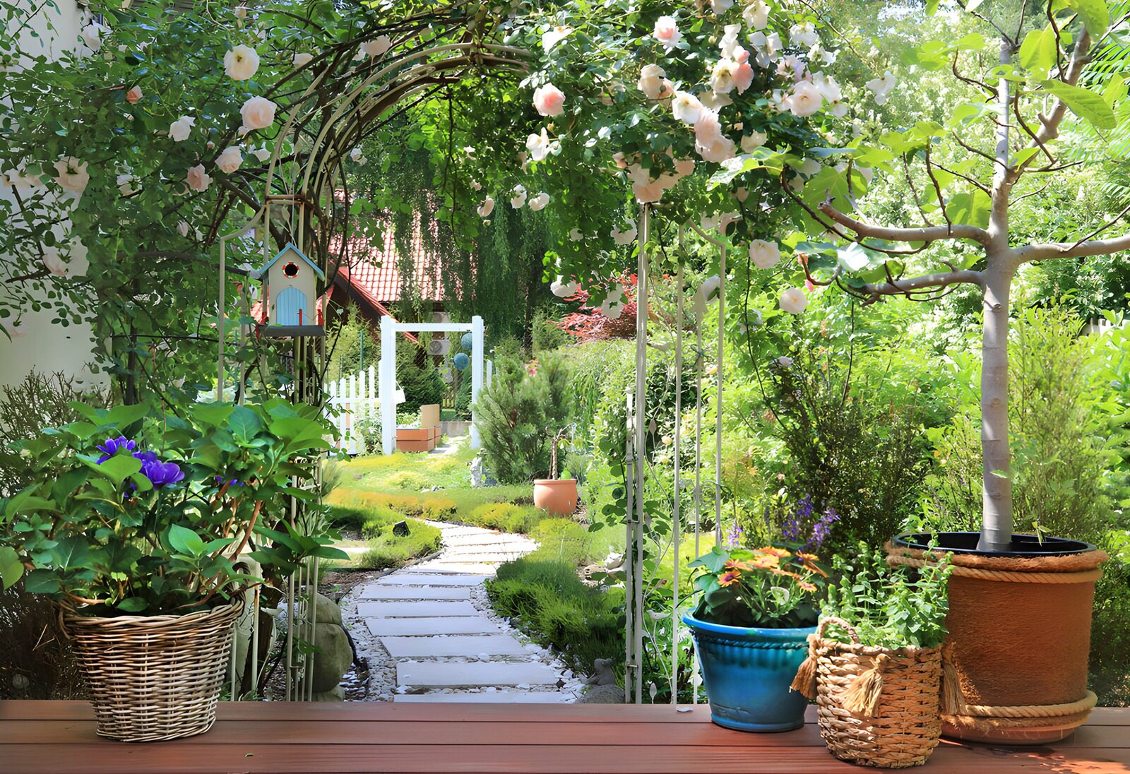CW6407201: Prachtige Bloemrijke Tuin