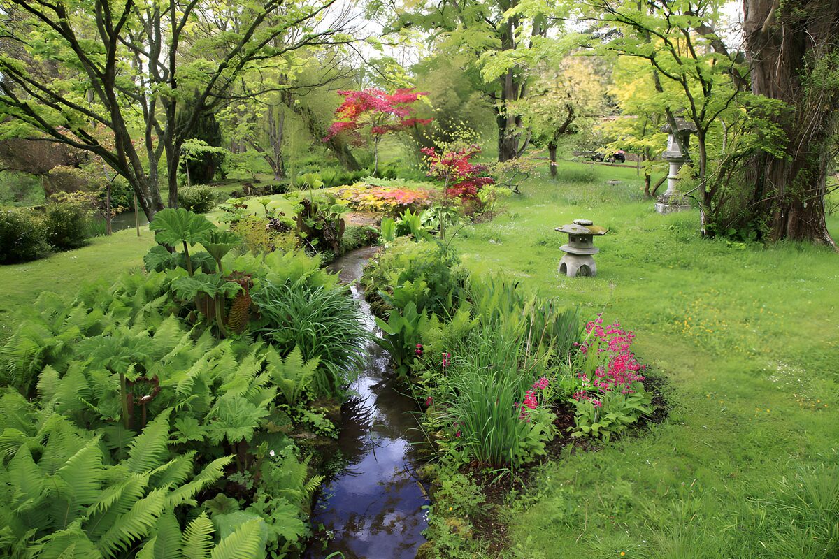 CW3812727: Rustige, groene tuin met beek
