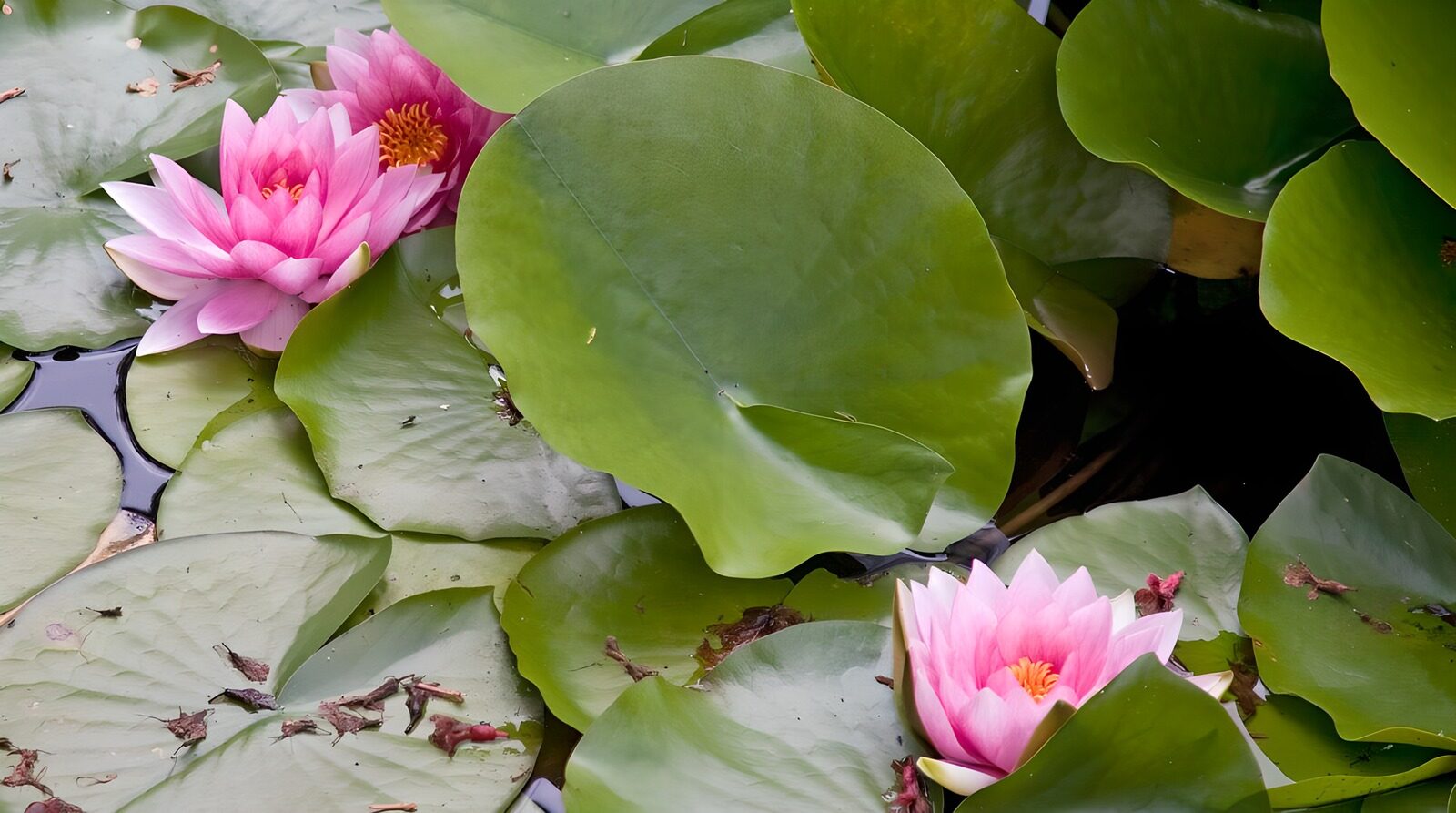 CW4369085: Prachtige Waterlelies op een Vijver