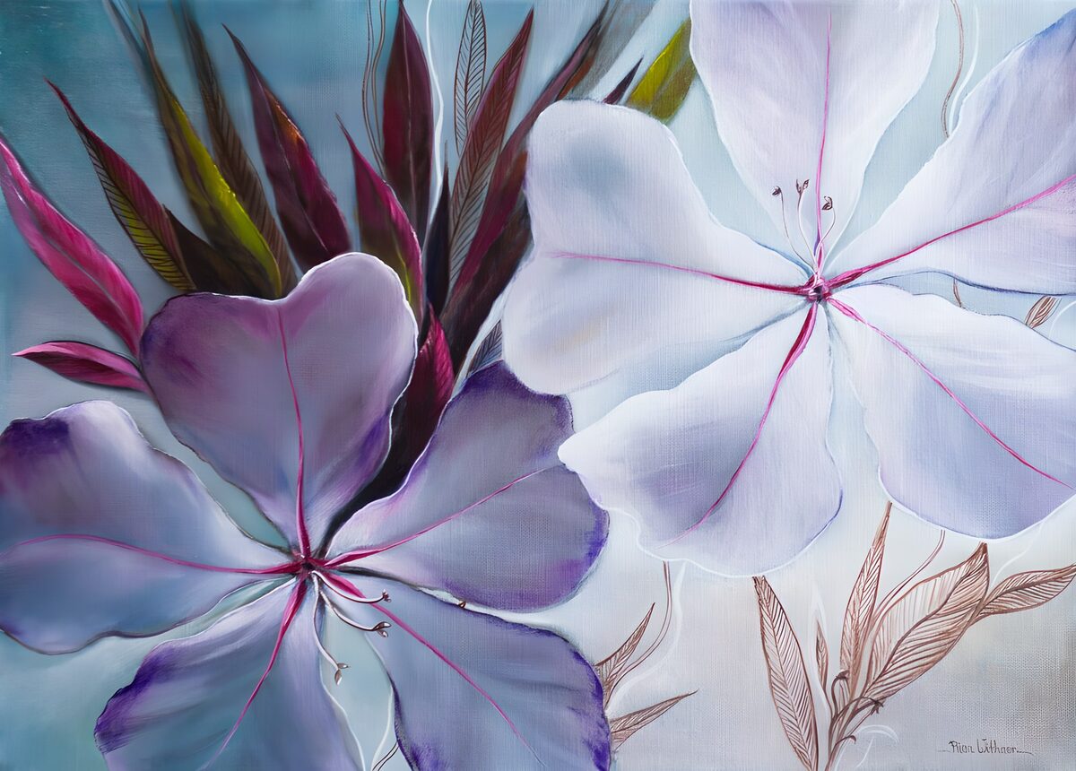 Prachtige Bloemen in Zacht Licht