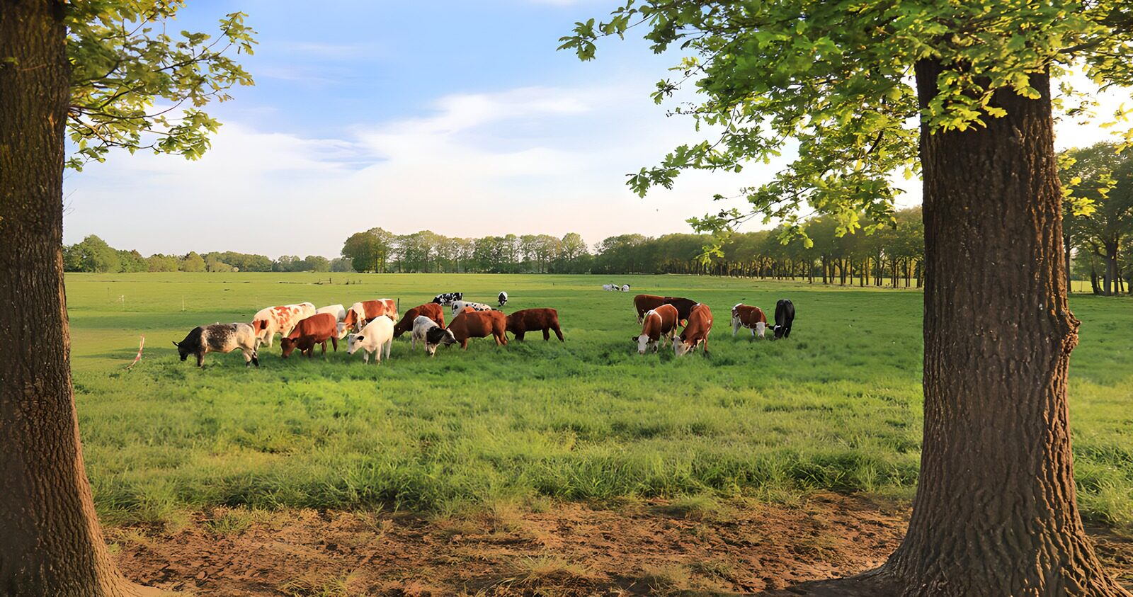 CW8979058: Koeien in groen weiland