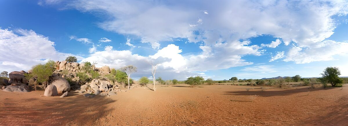 Prachtig Panoramisch Landschap
