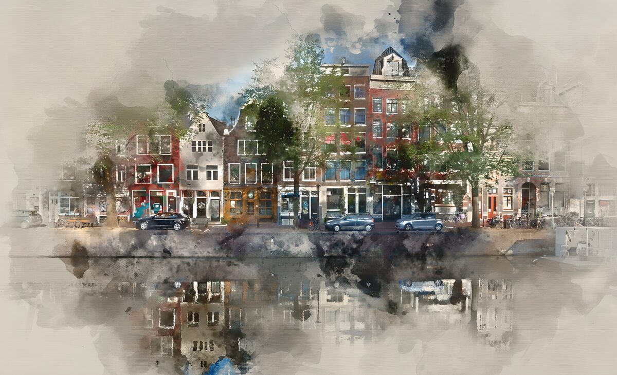 Kleurrijk Amsterdam: een schilderachtig gezicht