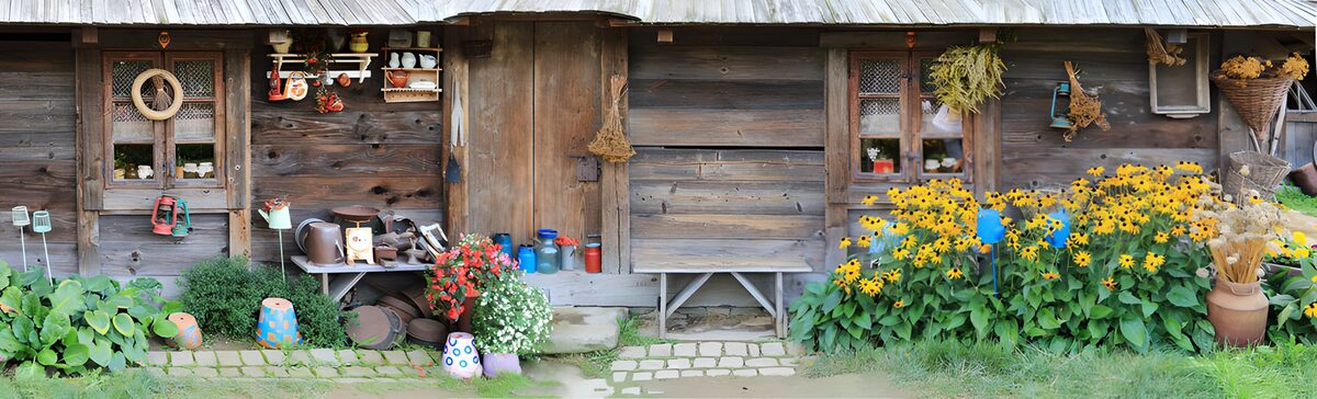 CW4481887: Charmant houten huis met bloemen