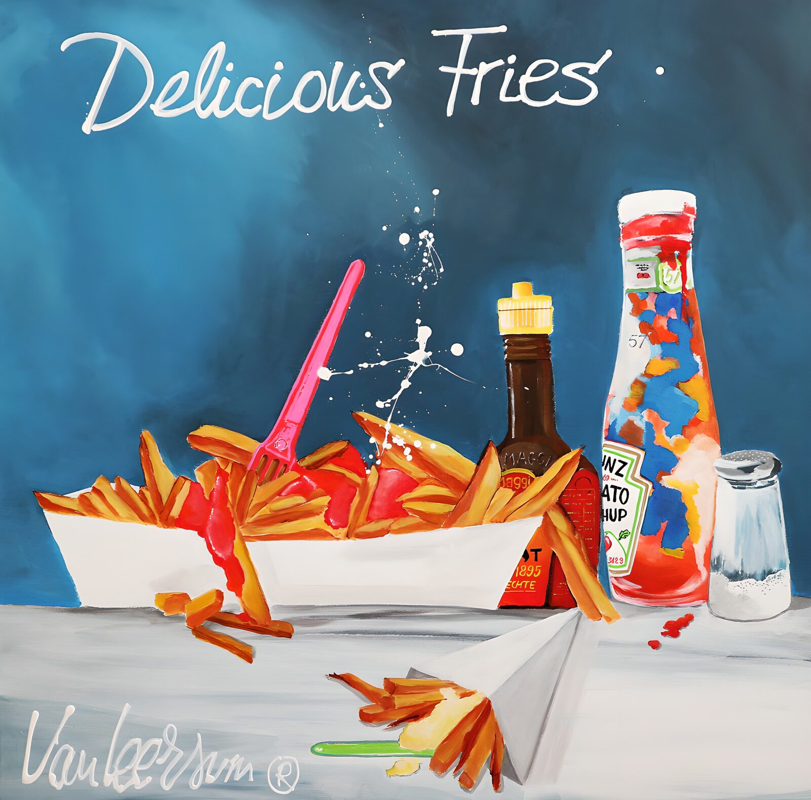 CW4333953: Heerlijke Frietjes Met Sauzen