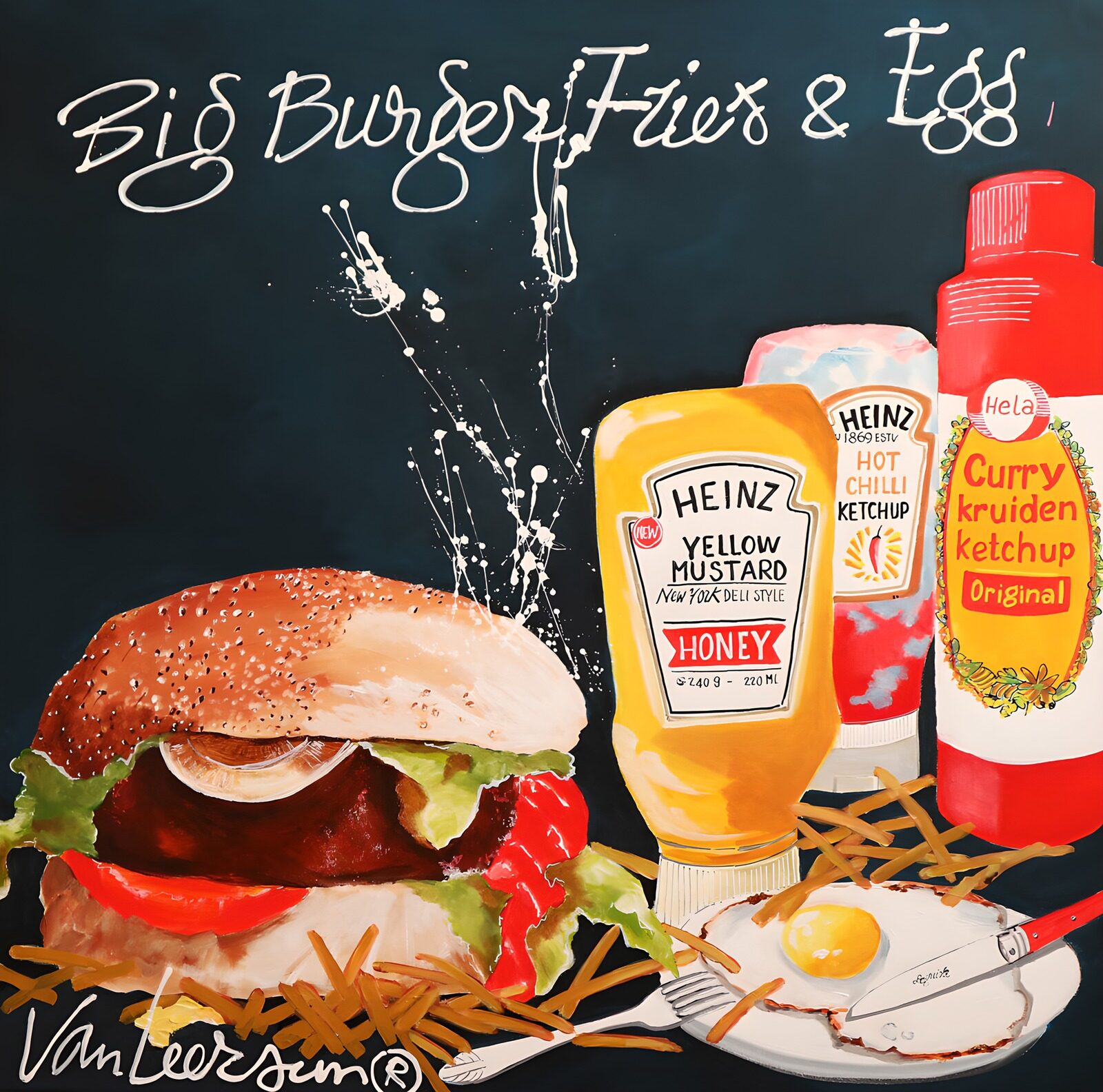 CW5912644: Grote Burger met Friet en Ei