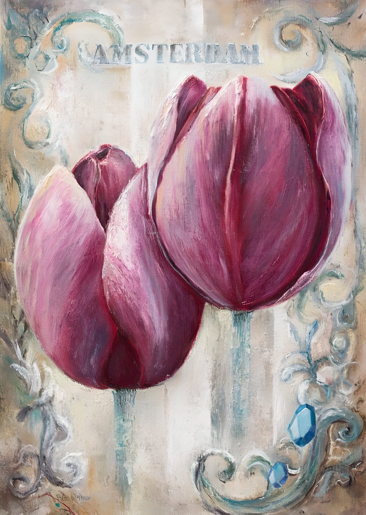 Tulpen in Amsterdamse stijl