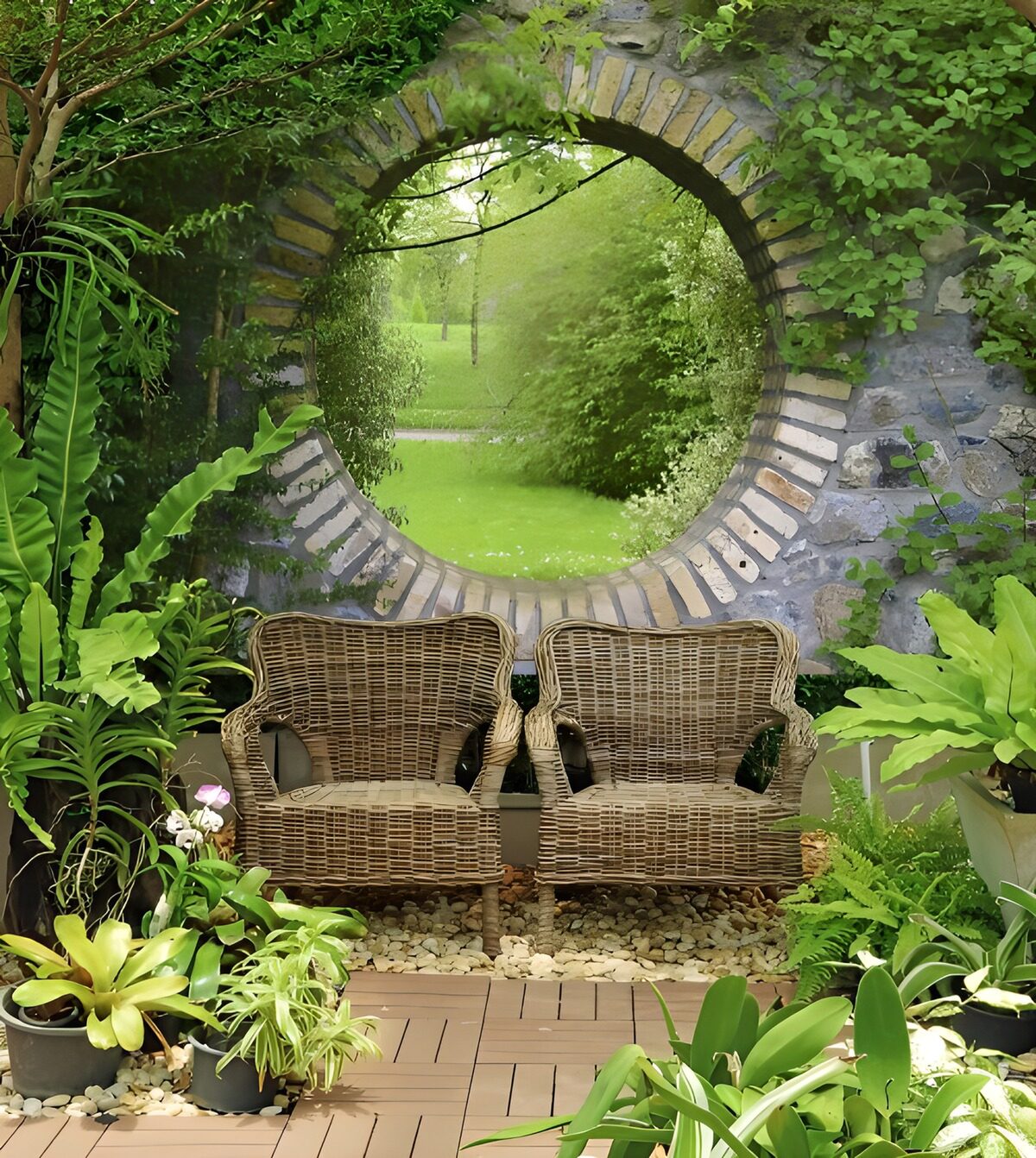 CW9295949: Rustige hoek in de tuin