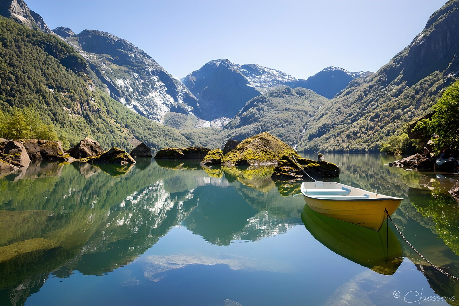 CW9853422: Rustige ochtend aan de fjord