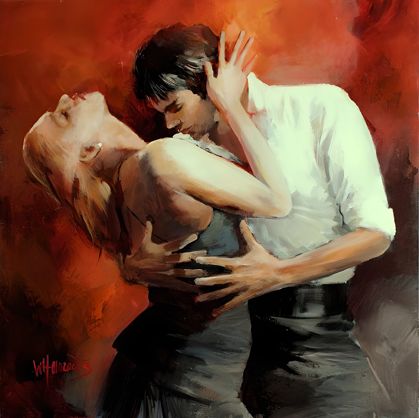 CW2839539: Passionele Dans in Vlammen