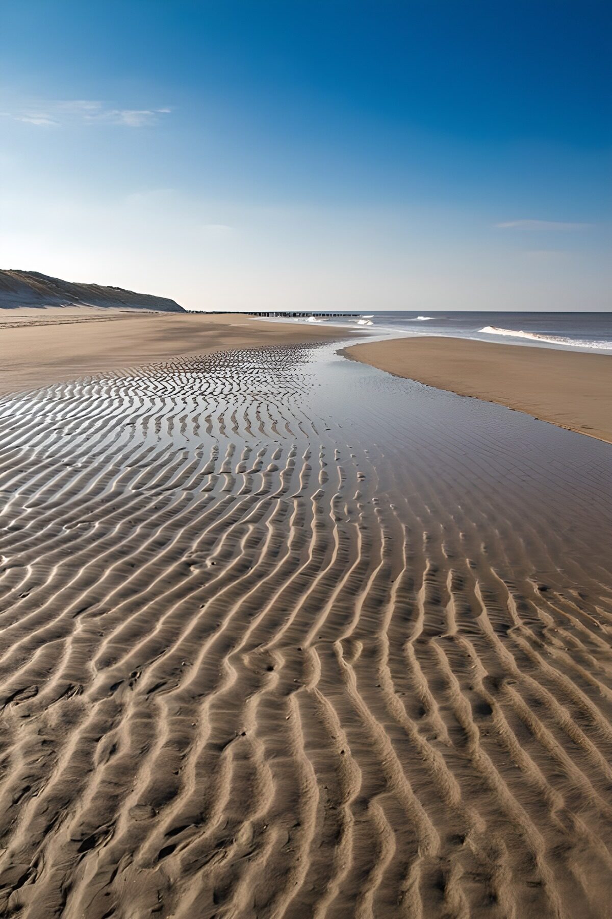 CW7959918: Rustige Strandlandschap met Golven