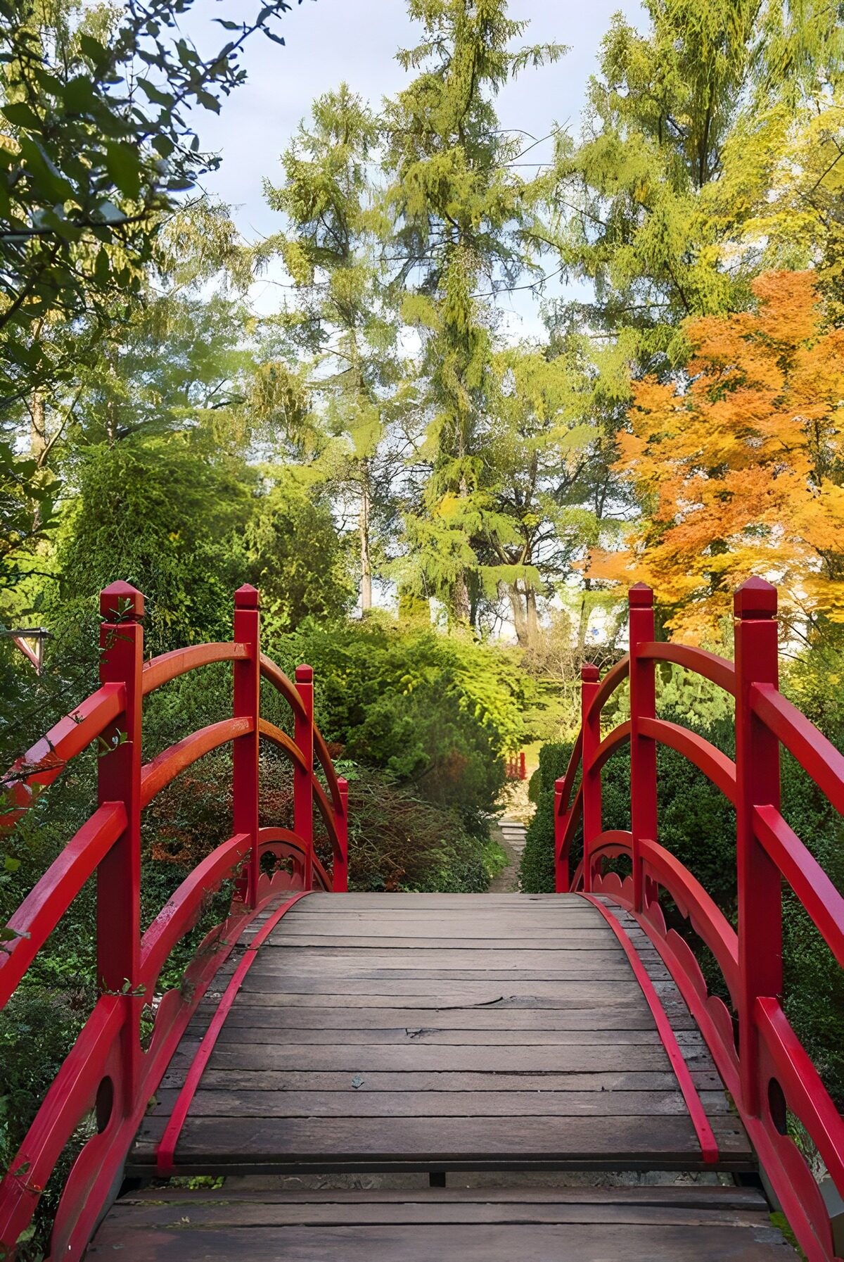 CW1805474: Rode brug in een groene oase