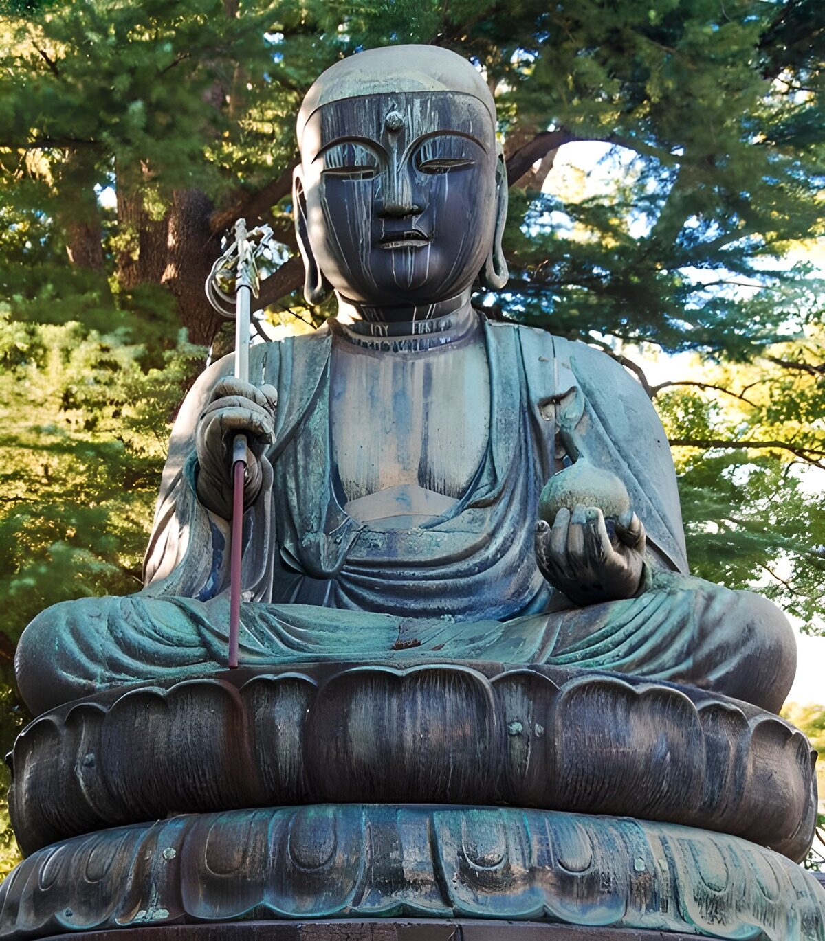 Grote Boeddha in meditatie