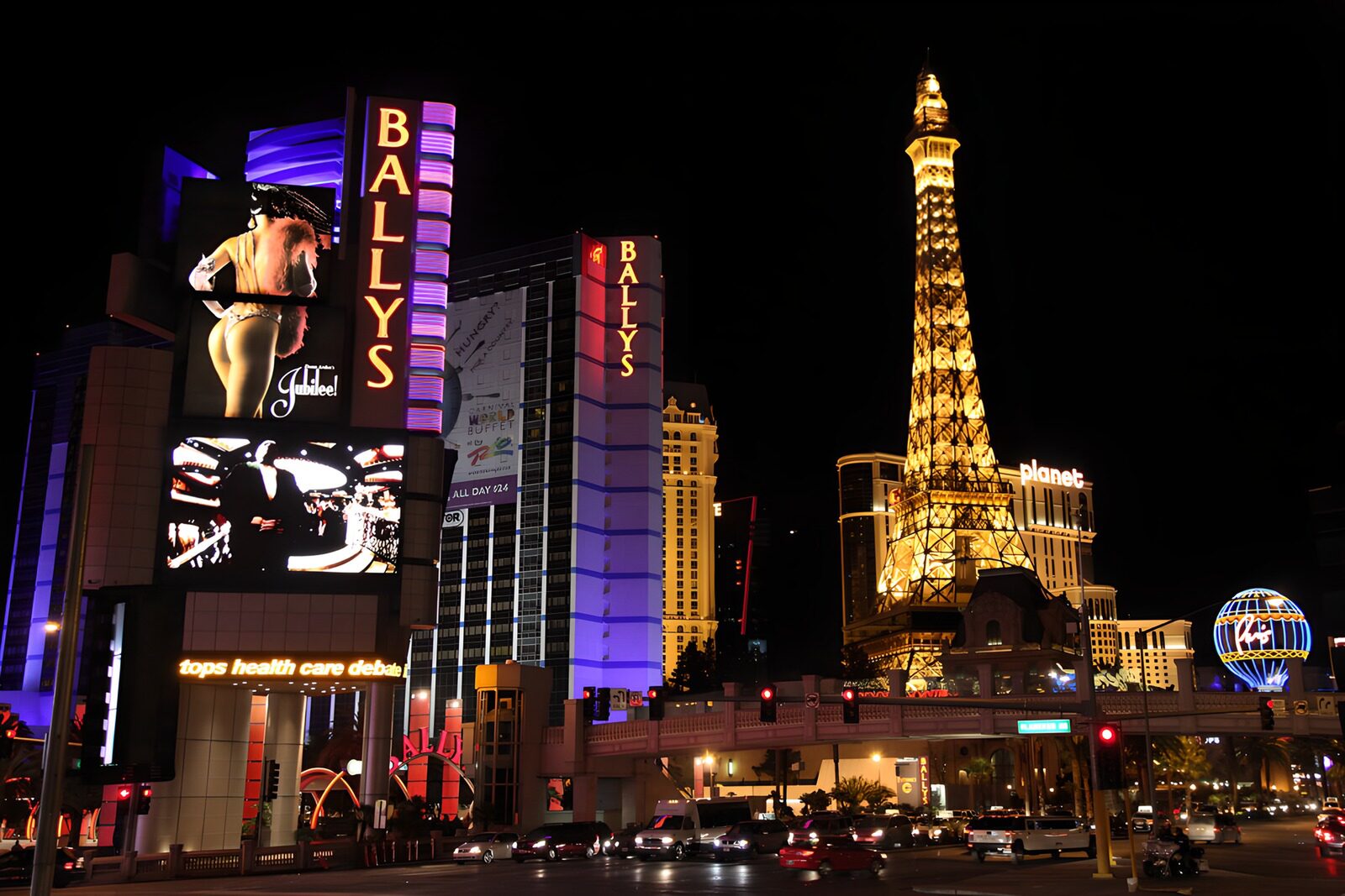 CW9873416: Verlichte Nacht in Las Vegas