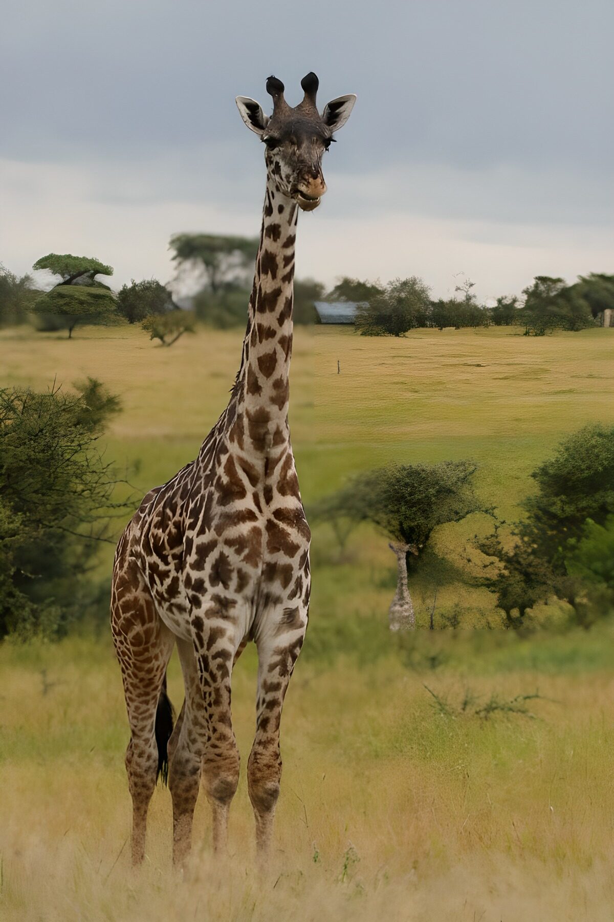 CW7279018: Elegante giraffe in natuur