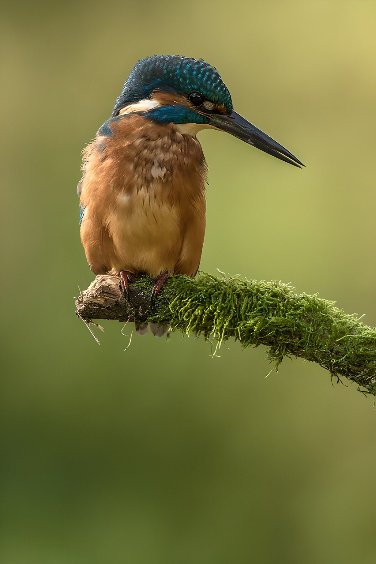 IJsvogel op tak