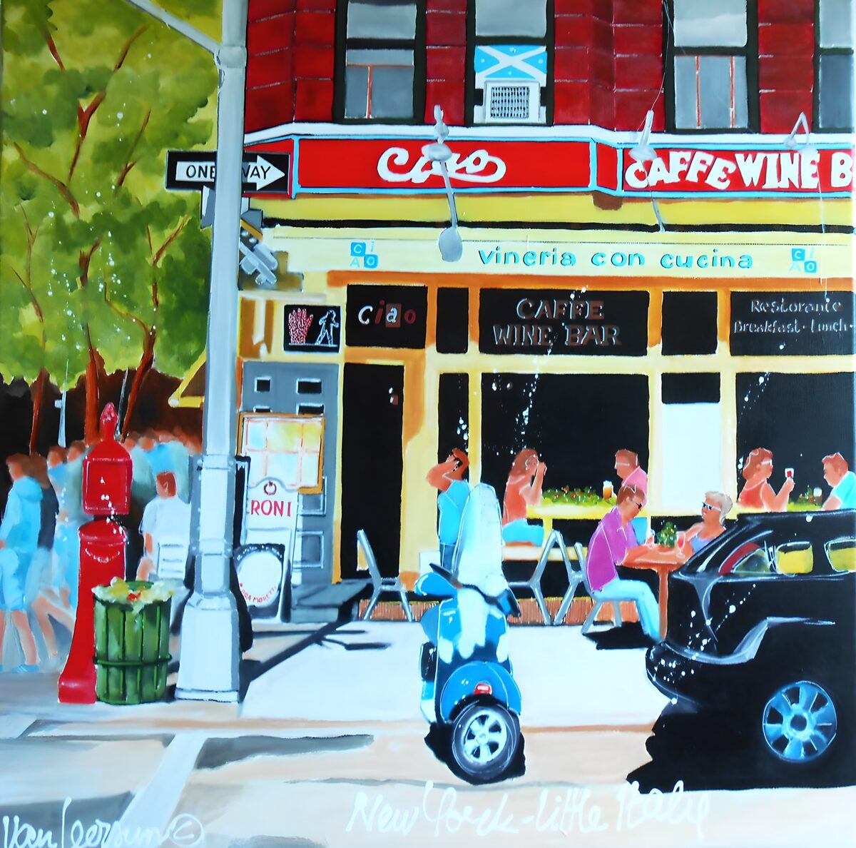 Leven in Little Italy, New York