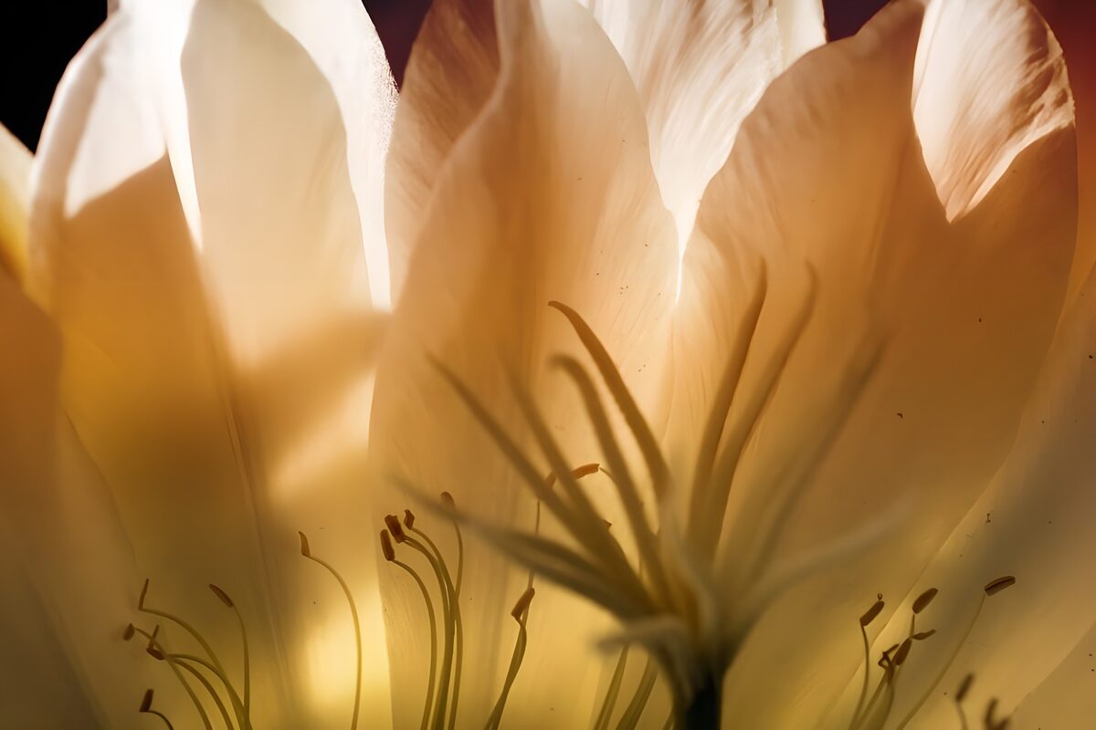 Zachte Glans van een Bloem