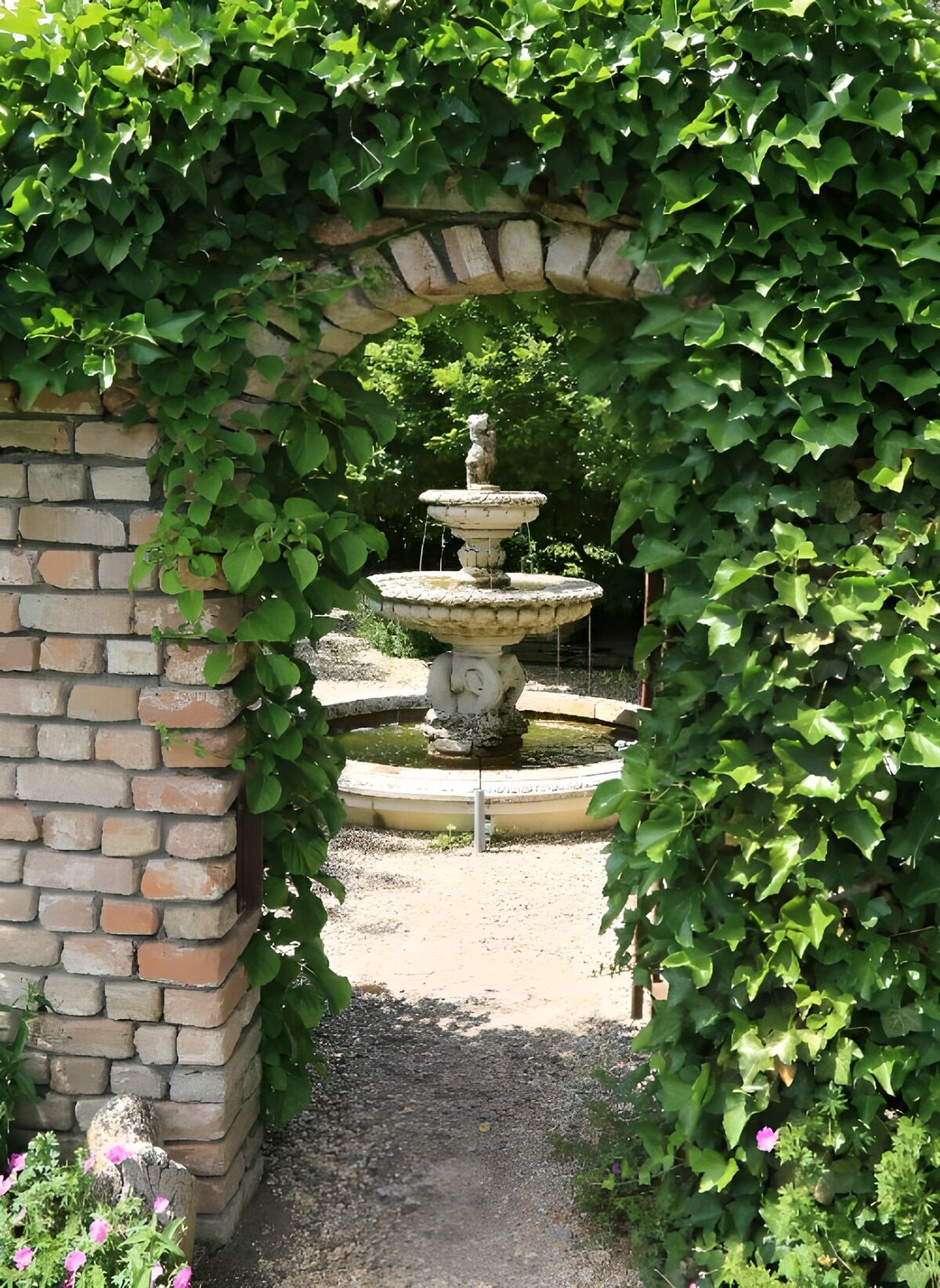 Mystieke Tuin met Fontein