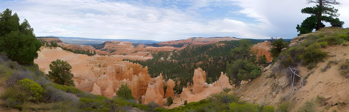 Prachtig uitzicht op Bryce Canyon