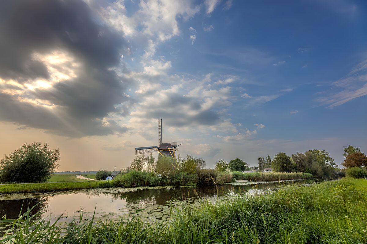 Windmolen bij de Waterkant
